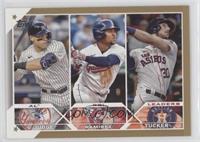 League Leaders - Kyle Tucker, José Ramírez, Aaron Judge #/2,023