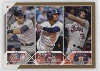 League Leaders - Kyle Tucker, José Ramírez, Aaron Judge #/2,023