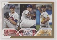 League Leaders - Yu Darvish, Julio Urías, Kyle Wright #/2,023