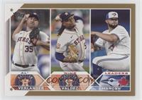 League Leaders - Framber Valdez, Justin Verlander, Alek Manoah #/2,023