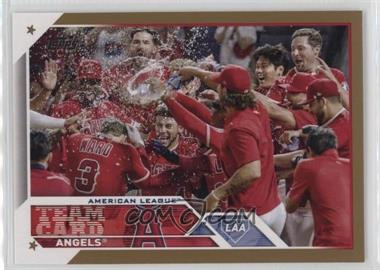 2023 Topps Series 1 - [Base] - Gold #93 - Angels /2023