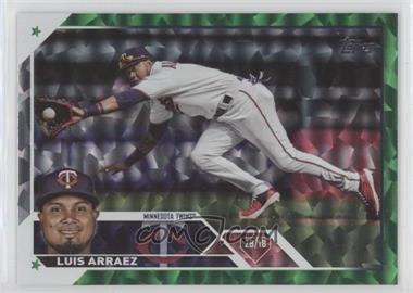 2023 Topps Series 1 - [Base] - Green Foil #217 - Luis Arraez /499