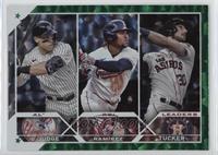 League Leaders - Kyle Tucker, José Ramírez, Aaron Judge #/499