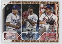 League Leaders - Max Fried, Sandy Alcantara, Julio Urías #/25