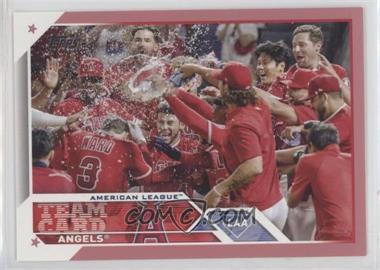 2023 Topps Series 1 - [Base] - Mother's Day Hot Pink #93 - Angels /50