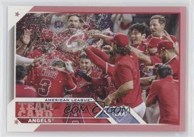 2023 Topps Series 1 - [Base] - Mother's Day Hot Pink #93 - Angels /50