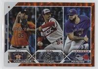 League Leaders - Alek Manoah, Justin Verlander, Dylan Cease #/299