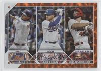 League Leaders - Paul Goldschmidt, Freddie Freeman, Jeff McNeil #/299