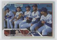 Checklist - Star Power (Dodgers Core Stays Loose Pregame) [EX to NM]