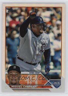 2023 Topps Series 1 - [Base] - Rainbow Foil #24 - Miguel Cabrera