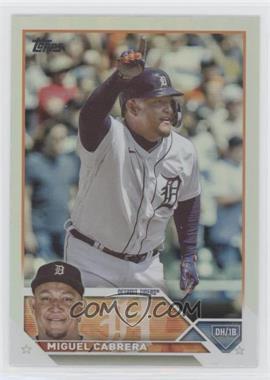 2023 Topps Series 1 - [Base] - Rainbow Foil #24 - Miguel Cabrera