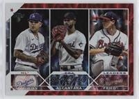 League Leaders - Max Fried, Sandy Alcantara, Julio Urías #/199