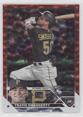 2023 Topps Series 1 - [Base] - Red Foil #67 - Travis Swaggerty /199