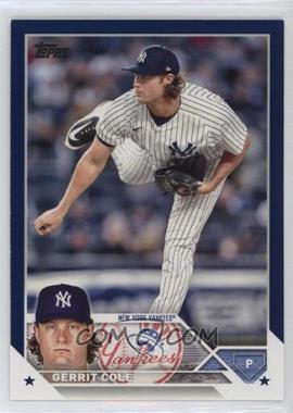 2023 Topps Series 1 - [Base] - Retail Royal Blue #45 - Gerrit Cole