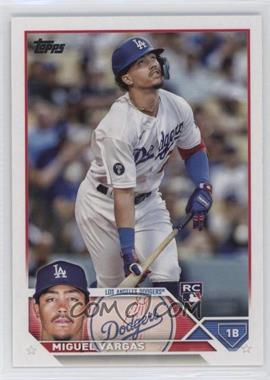 2023 Topps Series 1 - [Base] #163 - Miguel Vargas