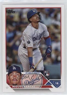 2023 Topps Series 1 - [Base] #163 - Miguel Vargas