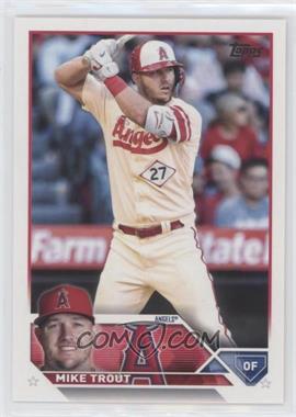 2023 Topps Series 1 - [Base] #27 - Mike Trout