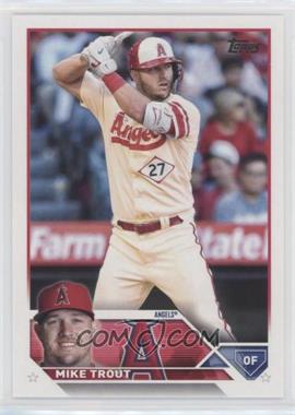 2023 Topps Series 1 - [Base] #27 - Mike Trout