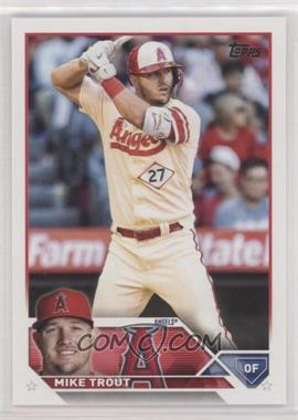 2023 Topps Series 1 - [Base] #27 - Mike Trout