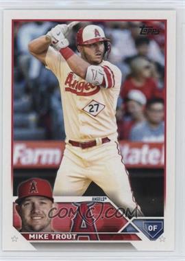 2023 Topps Series 1 - [Base] #27 - Mike Trout