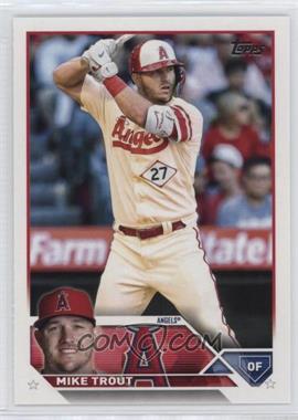 2023 Topps Series 1 - [Base] #27 - Mike Trout