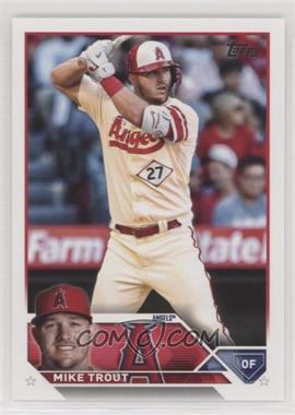 2023 Topps Series 1 - [Base] #27 - Mike Trout