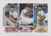 League Leaders - Yu Darvish, Julio Urías, Kyle Wright [EX to NM]