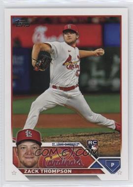 2023 Topps Series 1 - [Base] #34 - Zack Thompson