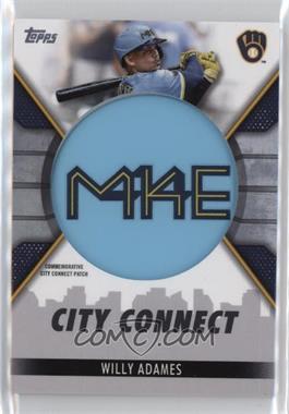 2023 Topps Series 1 - City Connect Commemorative Patches #CC-WA - Willy Adames