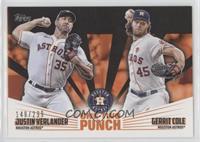 Gerrit Cole, Justin Verlander #/299