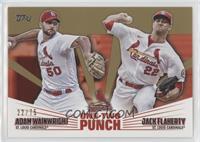 Adam Wainwright, Jack Flaherty #/75