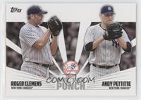 Andy Pettitte, Roger Clemens [EX to NM]
