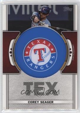 2023 Topps Series 1 - Team Logo Commemorative Patches #TLP-CS - Corey Seager