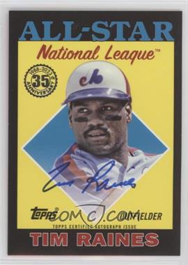 2023 Topps Series 2 - 1988 Topps All-Star Baseball Autographs - Black #88ASA-TR - Tim Raines /50