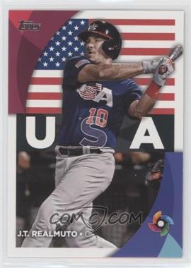 2023 Topps Series 2 - 2023 World Baseball Classic Stars #WBC-32 - J.T. Realmuto [EX to NM]