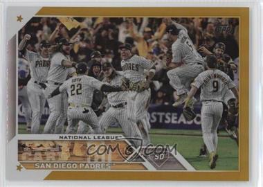 2023 Topps Series 2 - [Base] - Gold Foil #655 - San Diego Padres