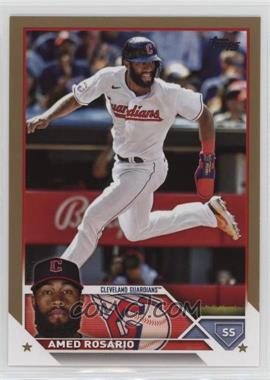 2023 Topps Series 2 - [Base] - Gold #456 - Amed Rosario /2023