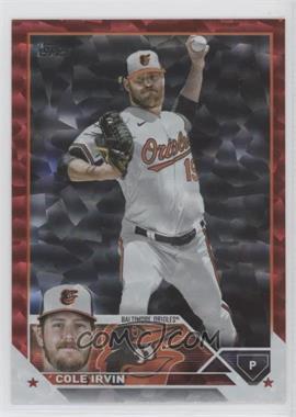 2023 Topps Series 2 - [Base] - Red Foil #408 - Cole Irvin /199