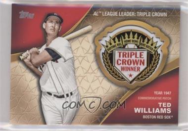 2023 Topps Series 2 - Crowning Achievements Commemorative Patches #CA-TW - Ted Williams