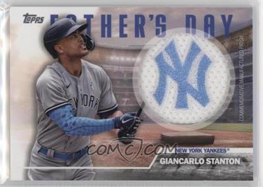 2023 Topps Series 2 - Father's Day Commemorative Team Patches #FD-GST - Giancarlo Stanton