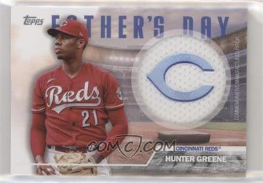 2023 Topps Series 2 - Father's Day Commemorative Team Patches #FD-HG - Hunter Greene