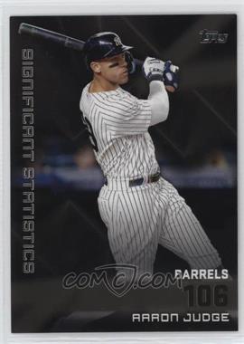 2023 Topps Series 2 - Significant Statistics - Black #SS-9 - Aaron Judge /299