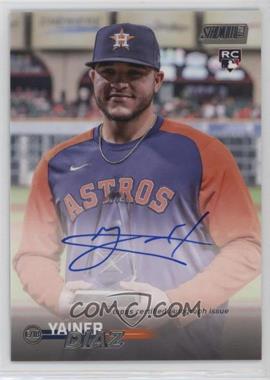 2023 Topps Stadium Club - Autographs #SCBA-YDZ - Yainer Diaz