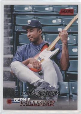 2023 Topps Stadium Club - [Base] - Red Foil #150 - Bernie Williams