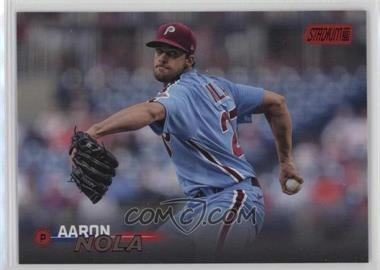 2023 Topps Stadium Club - [Base] - Red Foil #199 - Aaron Nola