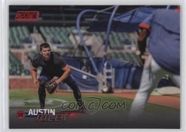 2023 Topps Stadium Club - [Base] - Red Foil #5 - Austin Riley