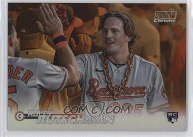 2023 Topps Stadium Club - Chrome - Orange Refractor #104 - Adley Rutschman /99