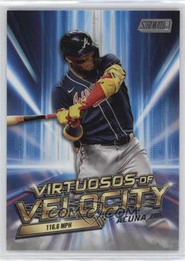 2023 Topps Stadium Club - Virtuosos of Velocity #VV-7 - Ronald Acuña Jr.