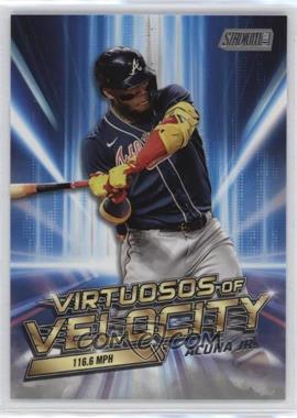 2023 Topps Stadium Club - Virtuosos of Velocity #VV-7 - Ronald Acuña Jr.