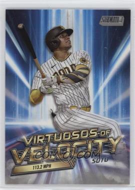 2023 Topps Stadium Club - Virtuosos of Velocity #VV-8 - Juan Soto